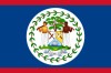 Belize drapeau grand