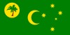 Cocos (Keeling) drapeau grand