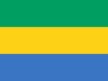 Gabon drapeau grand
