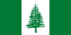 Île Norfolk drapeau grand