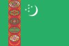Turkmenistan  flag  big
