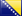 小国旗 波斯尼亚和黑塞哥维那